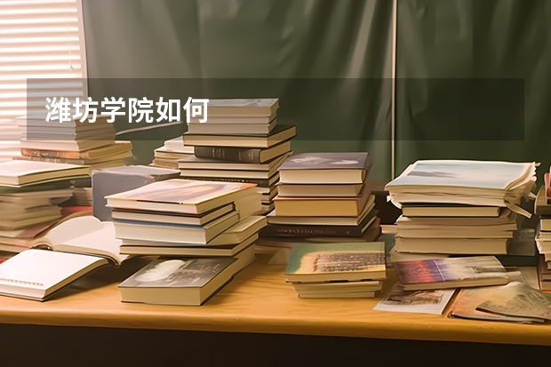 潍坊学院如何