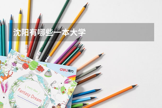 沈阳有哪些一本大学