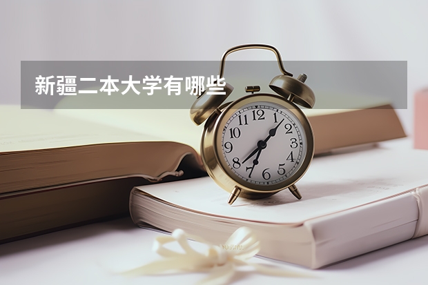 新疆二本大学有哪些