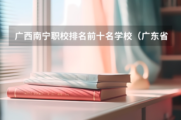 广西南宁职校排名前十名学校（广东省职业技术学院排名前十）