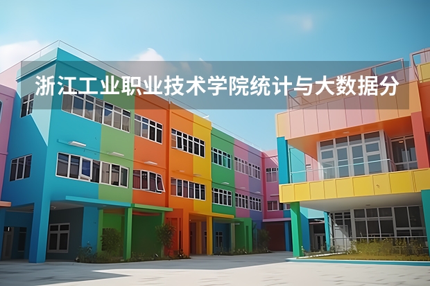 浙江工业职业技术学院统计与大数据分析专业好吗
