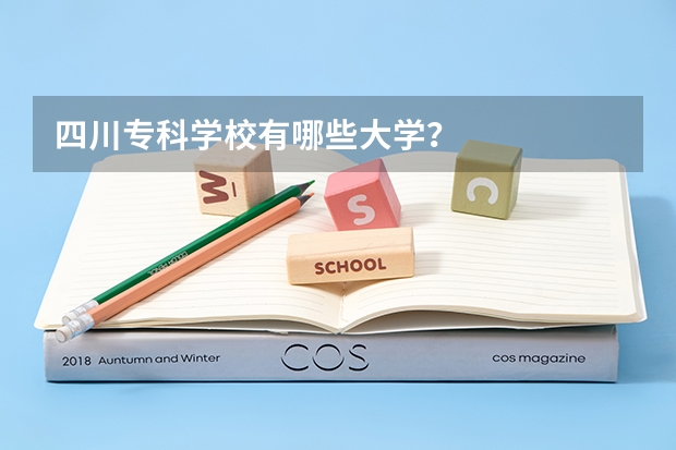 四川专科学校有哪些大学？