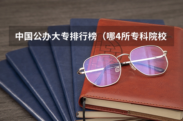中国公办大专排行榜（哪4所专科院校，就业前景很可观？）