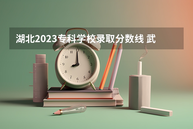 湖北2023专科学校录取分数线 武汉专科公办学校分数线