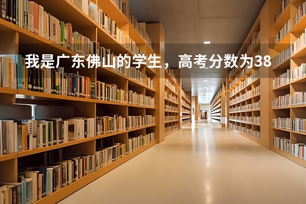 我是广东佛山的学生，高考分数为381分，请问在广东有哪些专科3B公办学校可以填报呢？
