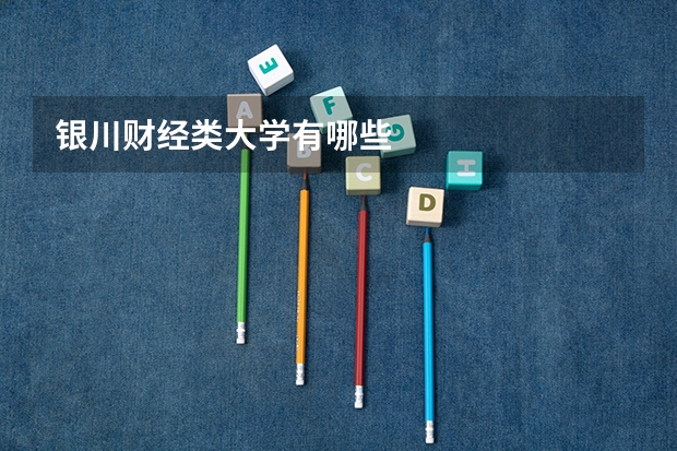 银川财经类大学有哪些