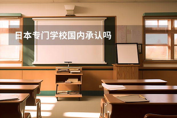 日本专门学校国内承认吗