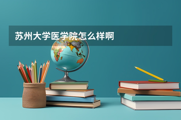 苏州大学医学院怎么样啊