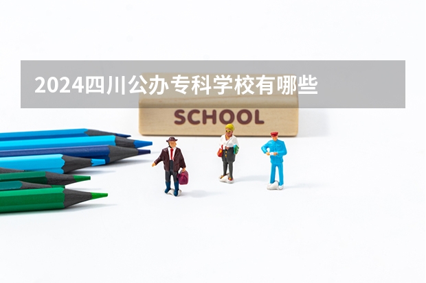 2024四川公办专科学校有哪些