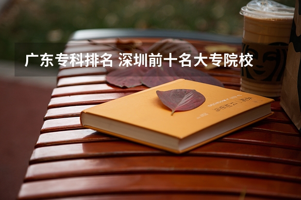 广东专科排名 深圳前十名大专院校