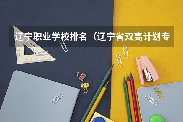 辽宁职业学校排名（辽宁省双高计划专科学校排名）