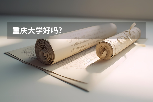 重庆大学好吗?